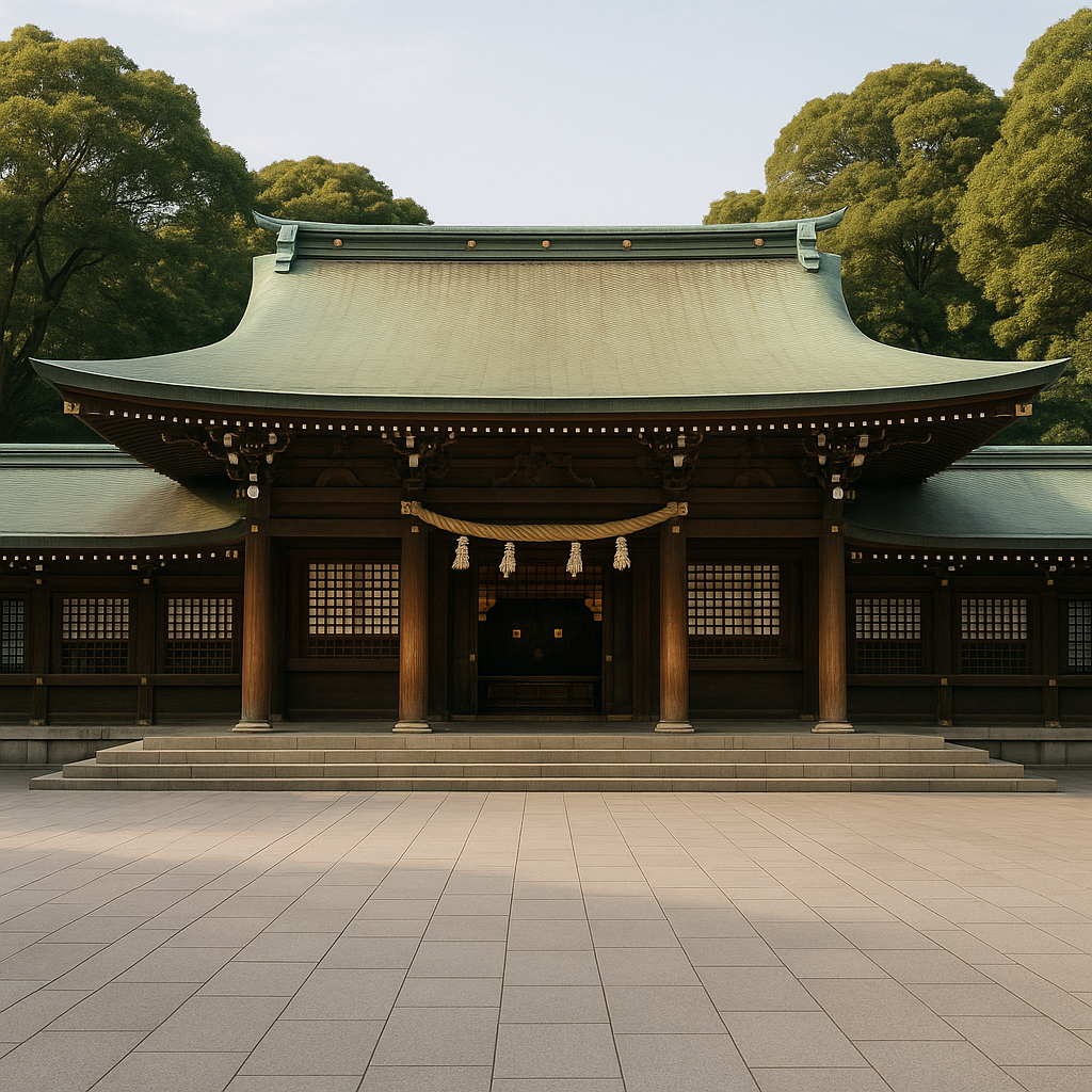Main hall of Meiji Jingu